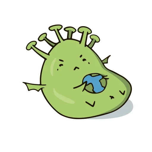 Sticker from the "CoronaVirus" sticker pack