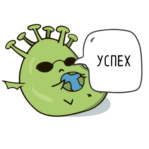 Sticker from the "CoronaVirus" sticker pack