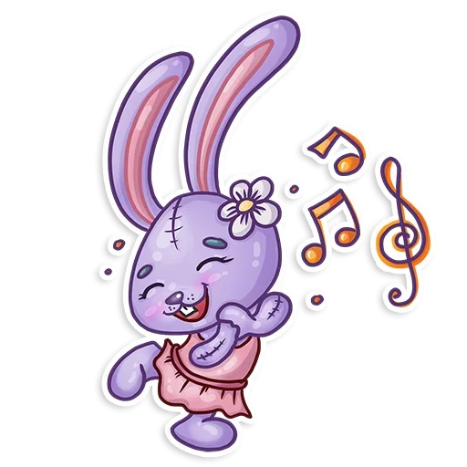 Sticker Small Rabbit