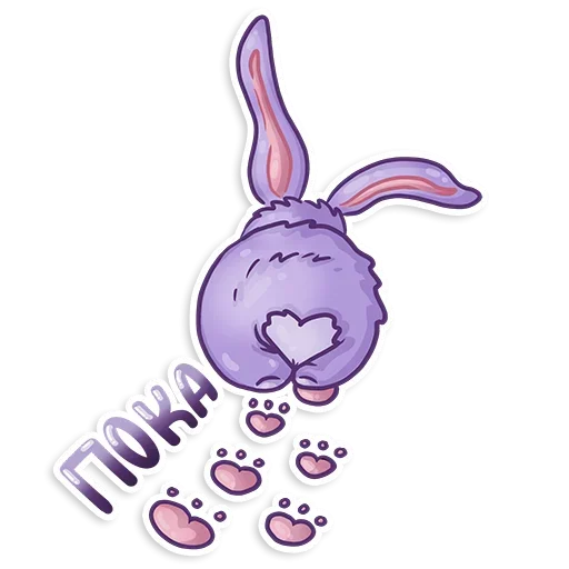 Sticker Small Rabbit