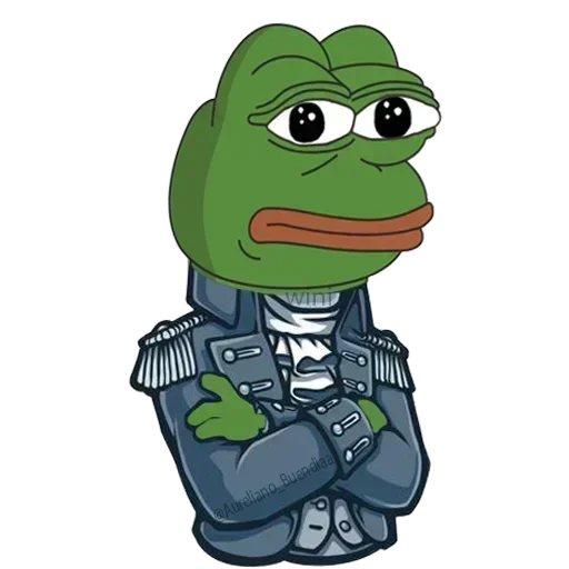 Sticker Easter Pepe