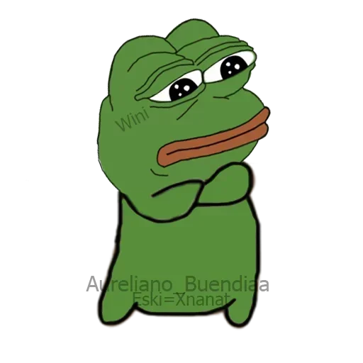 Sticker Easter Pepe