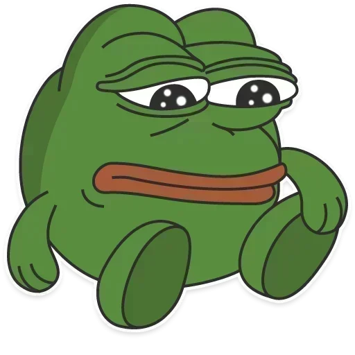 Sticker Easter Pepe