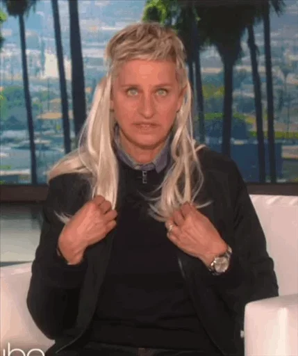 Стикер из набора "Ellen_Degeneres"