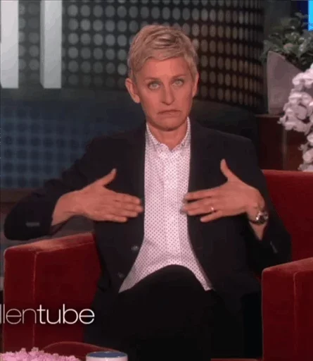 Стикер из набора "Ellen_Degeneres"