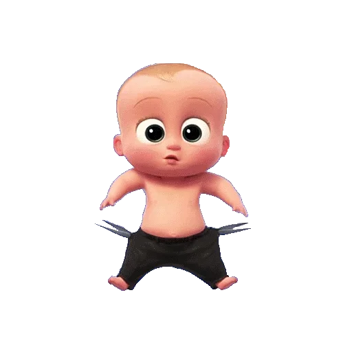 Sticker from the "Baby Boss" sticker pack