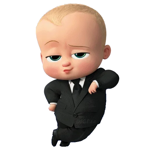 Sticker from the "Baby Boss" sticker pack