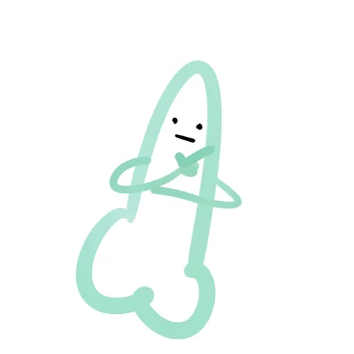 Sticker from the "I want you" sticker pack