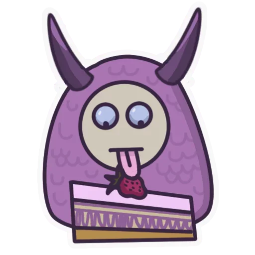 Sticker Purple