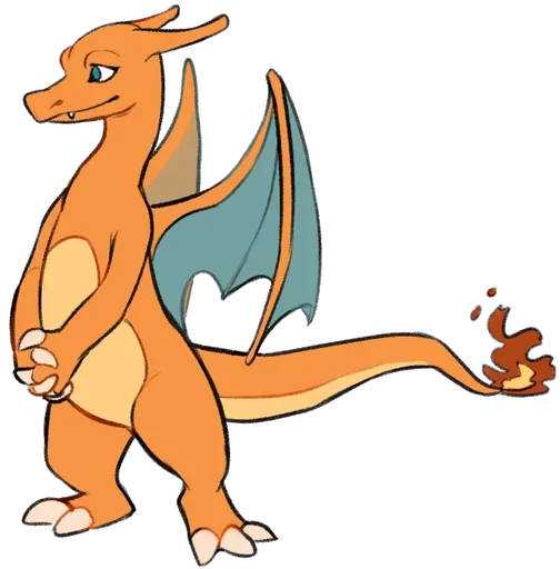 Sticker from the "Charizard" sticker pack