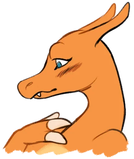 Sticker from the "Charizard" sticker pack