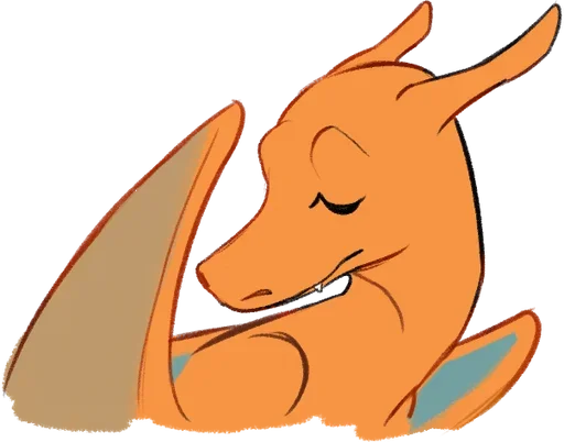 Sticker from the "Charizard" sticker pack