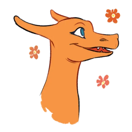 Sticker from the "Charizard" sticker pack