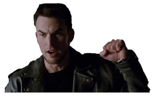 Sticker from the "Chris Evans Emotions" sticker pack