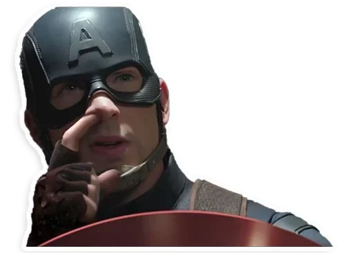 Sticker from the "Chris Evans Emotions" sticker pack