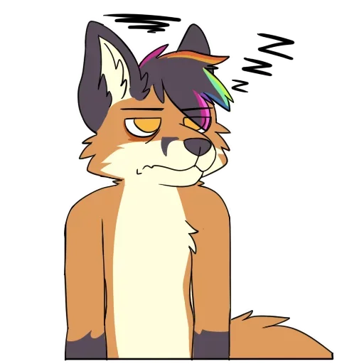 Sticker from the "IFurry" sticker pack