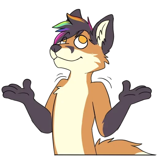 Sticker from the "IFurry" sticker pack