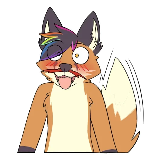 Sticker from the "IFurry" sticker pack