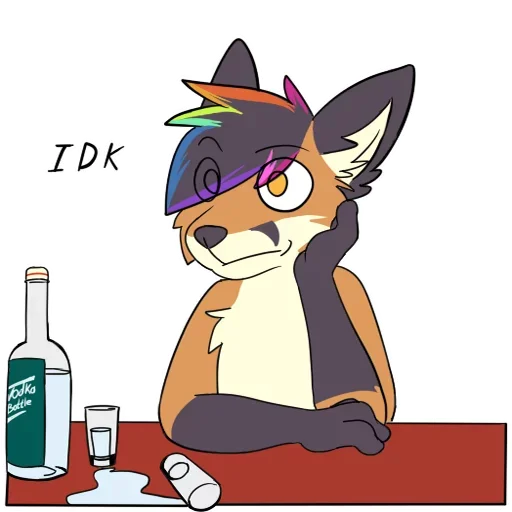 Sticker from the "IFurry" sticker pack