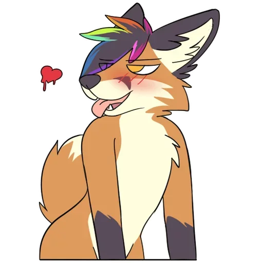 Sticker from the "IFurry" sticker pack