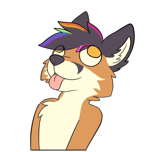 Sticker from the "IFurry" sticker pack