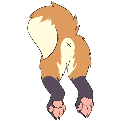 Sticker from the "IFurry" sticker pack