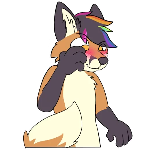 Sticker from the "IFurry" sticker pack