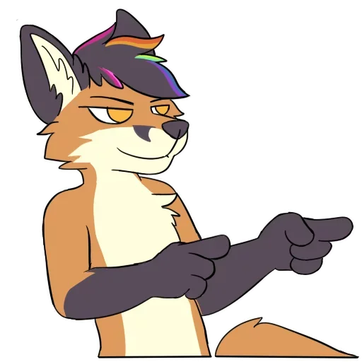 Sticker from the "IFurry" sticker pack