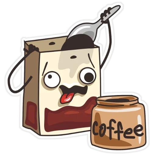 Sticker from the "Tea Bag" sticker pack