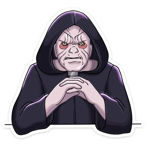 Sticker from the "Dark Side" sticker pack