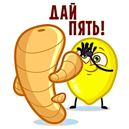 Sticker Чай с лимоном