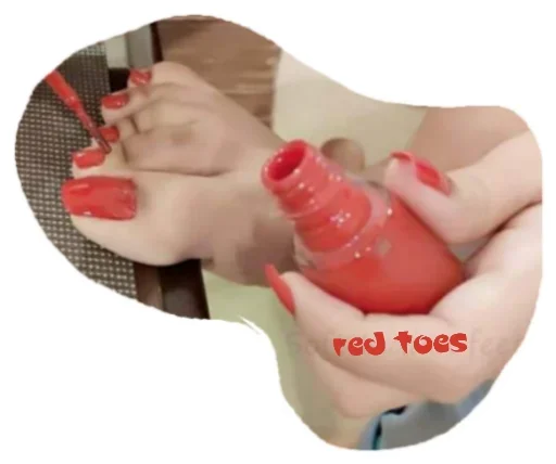 Стикер из набора "Sexy Toes"