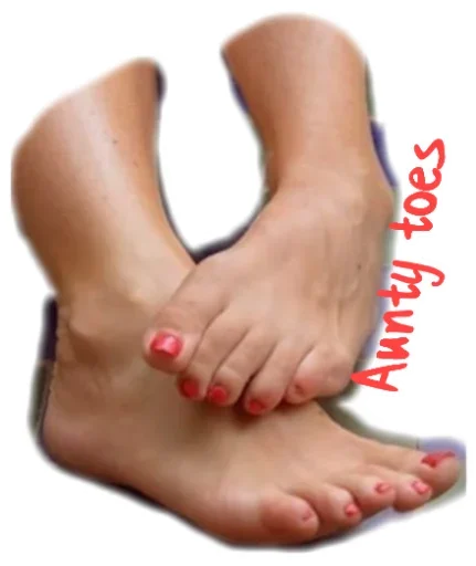 Sticker from the "Sexy Toes" sticker pack