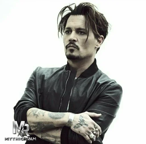 Sticker from the "Johny Depp" sticker pack