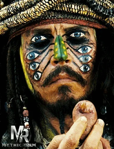 Стикер из набора "Johny Depp"