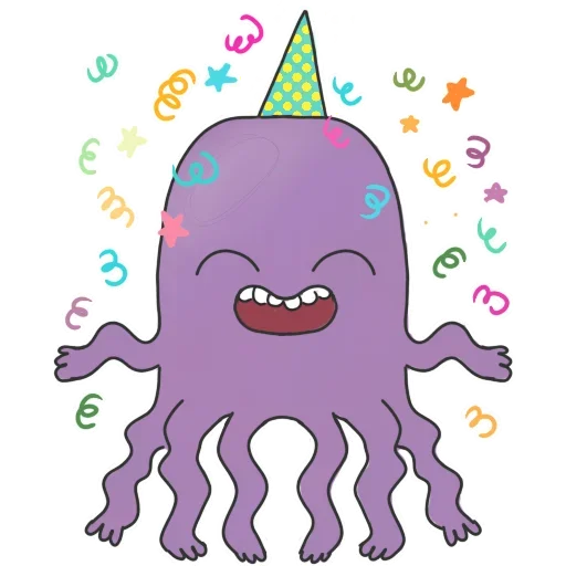 Sticker from the "Octopus" sticker pack