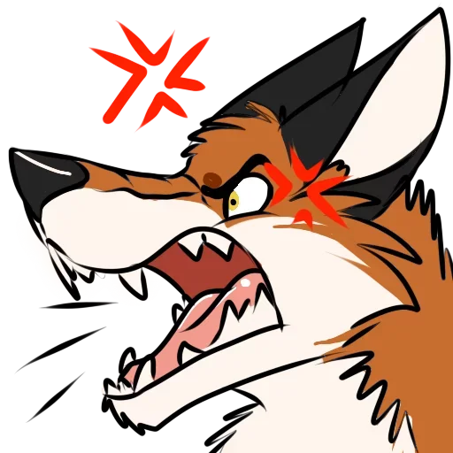 Sticker from the "Fox Stickers" sticker pack