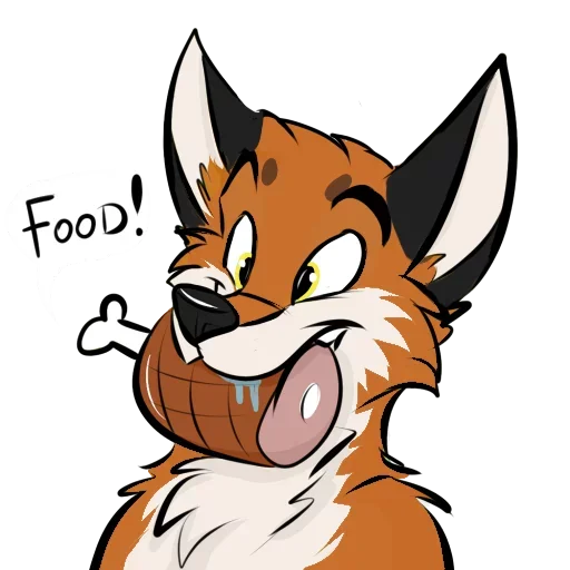 Sticker from the "Fox Stickers" sticker pack