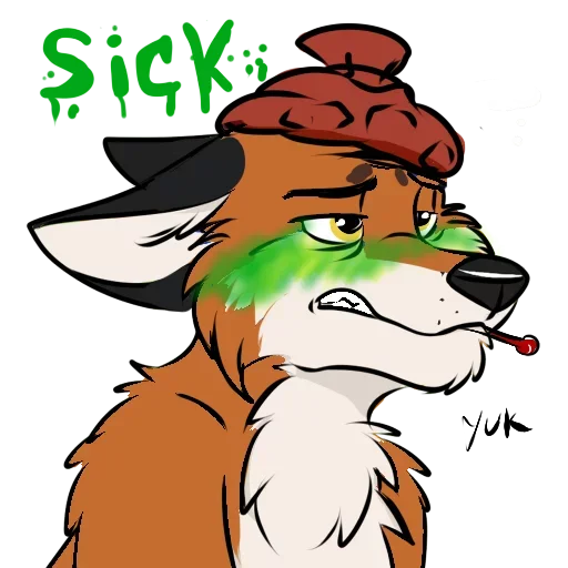 Sticker from the "Fox Stickers" sticker pack