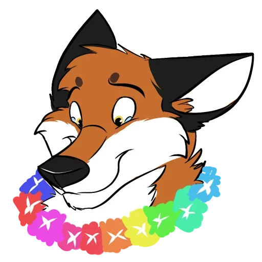 Sticker from the "Fox Stickers" sticker pack