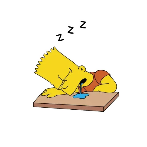 Sticker from the "The Simpsons" sticker pack