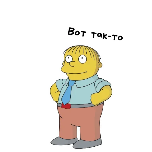 Sticker from the "The Simpsons" sticker pack