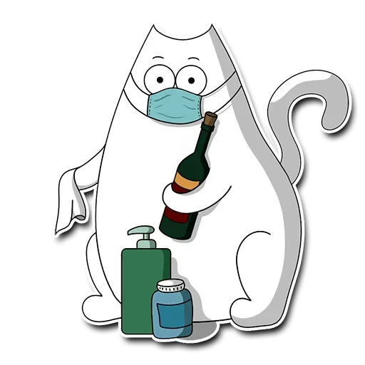 Sticker from the "Bottle" sticker pack