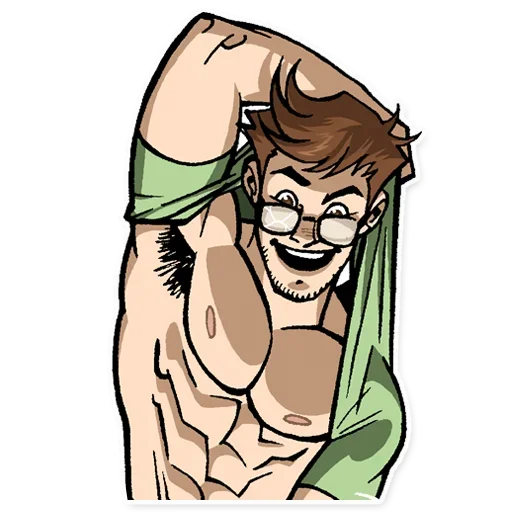 Sticker from the "Comics for Adults" sticker pack