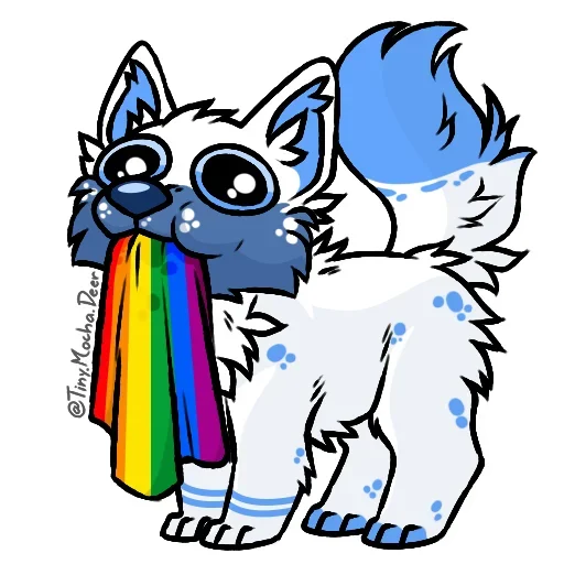 Sticker from the "Cute and Bad" sticker pack