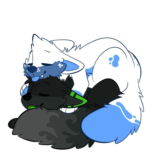 Sticker from the "Cute and Bad" sticker pack