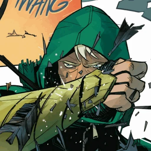 Стикер из набора "Green Arrow"