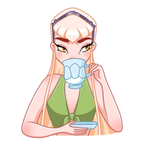 Sticker from the "Winx" sticker pack