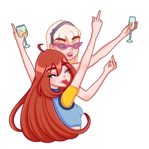 Sticker Winx