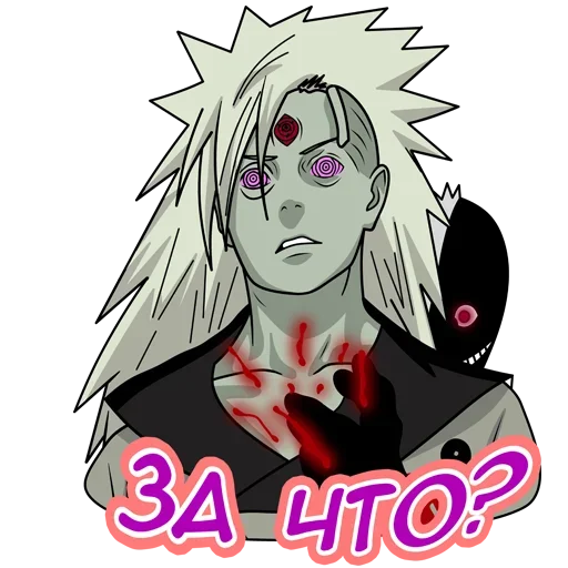 Sticker from the "Наруто Стиль" sticker pack